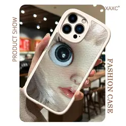 Fashion doll B-Blythe Cute Phone Case For Iphone15 Pro Max 14 Plus 11 13 12 16 X Xr Xs Woman Lambskin Silicone Covers