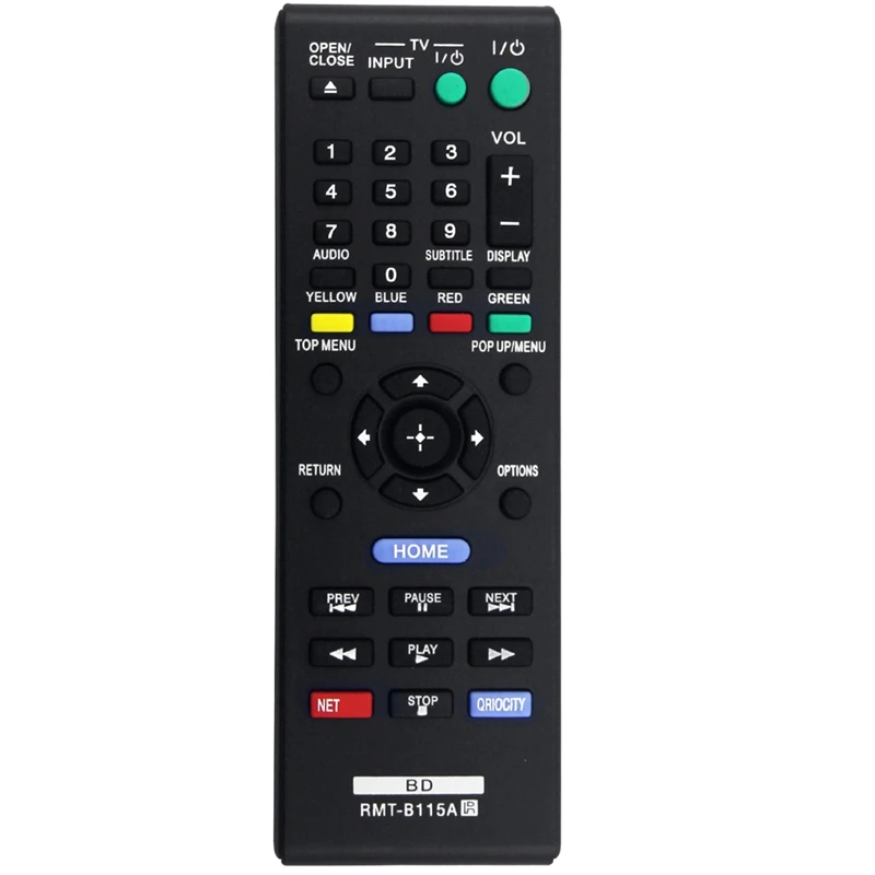 Replace RMT-B115A Remote Control For Sony Blu-Ray DVD Player BDP-S480 BDP-580 BDP-S2100 BDP-S380 BDP-S360 BDP-S560