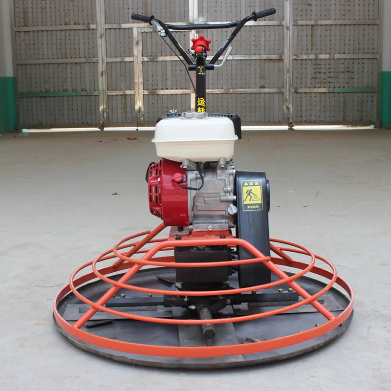 Hand-powered electric concrete Cement pavement smoothing and grinding machine 1 metre Power Trowel