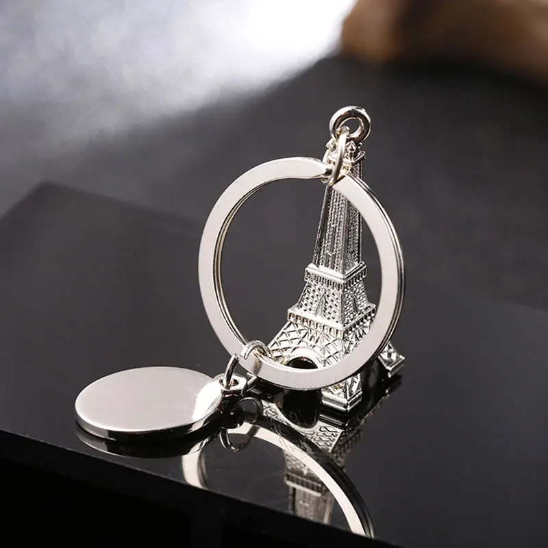 

100Pcs Paris Eiffel Keychain Chaveiro Tower Key Chain Llavero Key Ring La Tour Eiffel Porte Clef Key Holder Keyring Gift