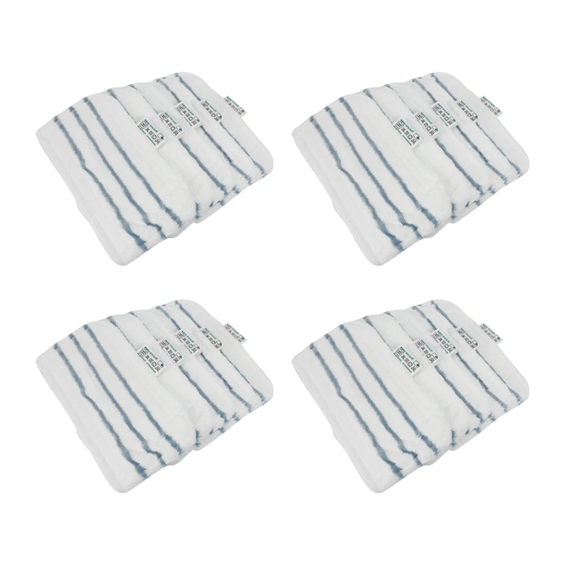 20PCS Mop Pads For Black & Decker Steam Mop FSM1610 FSM1630 Washable And Reusable Replacement Mopping Cloth