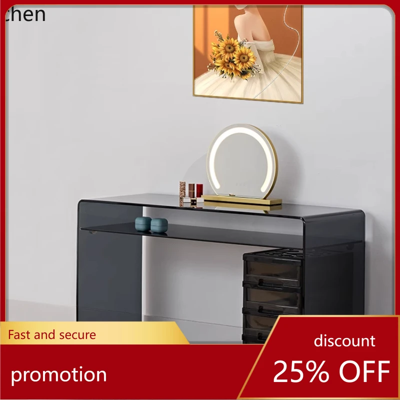 

HT nail salon makeup table bedroom simple modern small master bedroom dresser storage cabinet integrated home decor