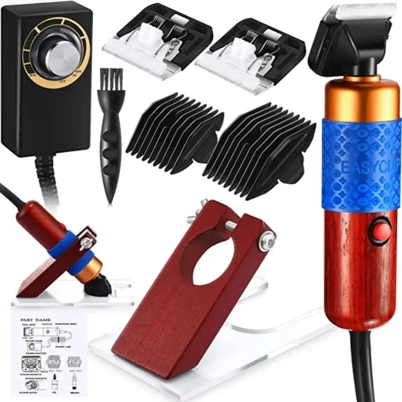 مقص كهربائي 200 وات، ماكينة تشذيب السجاد معنقدة، سرعة قابلة للتعديل، ماكينة قص كهربائية للكلاب والقطط، سجاد منسوج