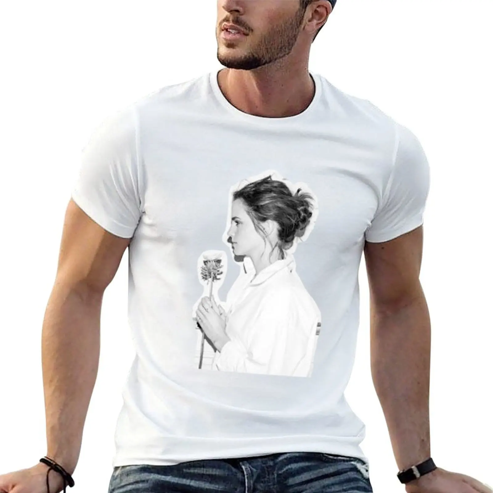 

Emma Watson for graphic man t shirts t anime shirts T-Shirt man