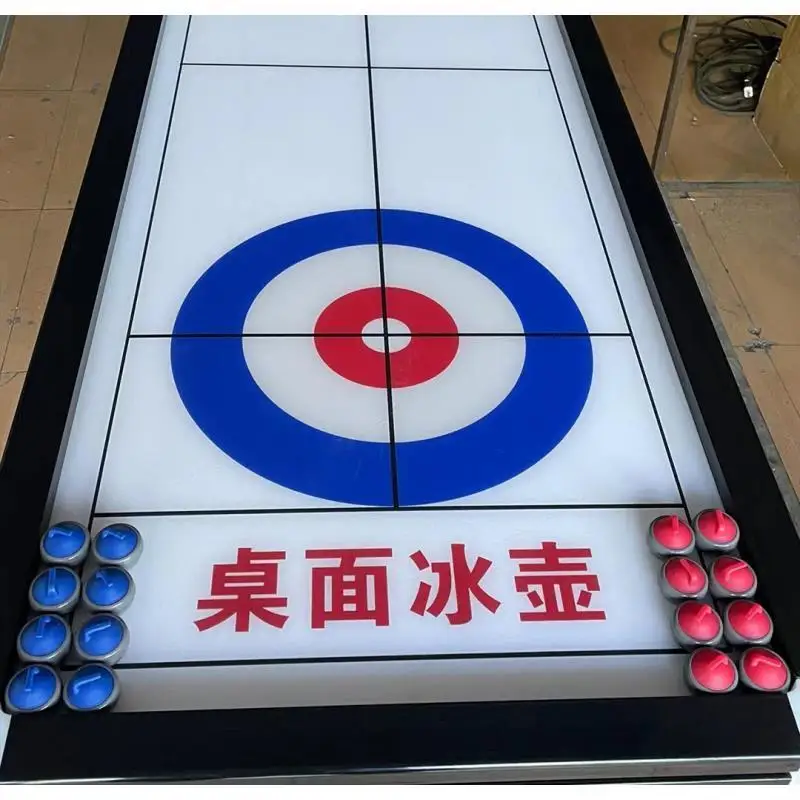 Adult Event Team Building Table Curling Community Puzzle Casual Table Ice Hockey
