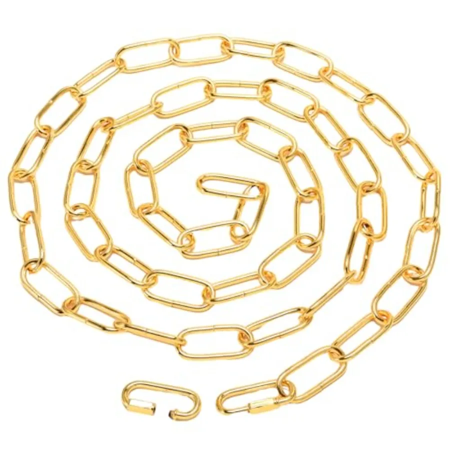 Chandelier Chain// SANGLE SOPFFY Light Fixture Chain for Chandelier or Swag Light Fixtures, Lighting Chain Extension with Link
