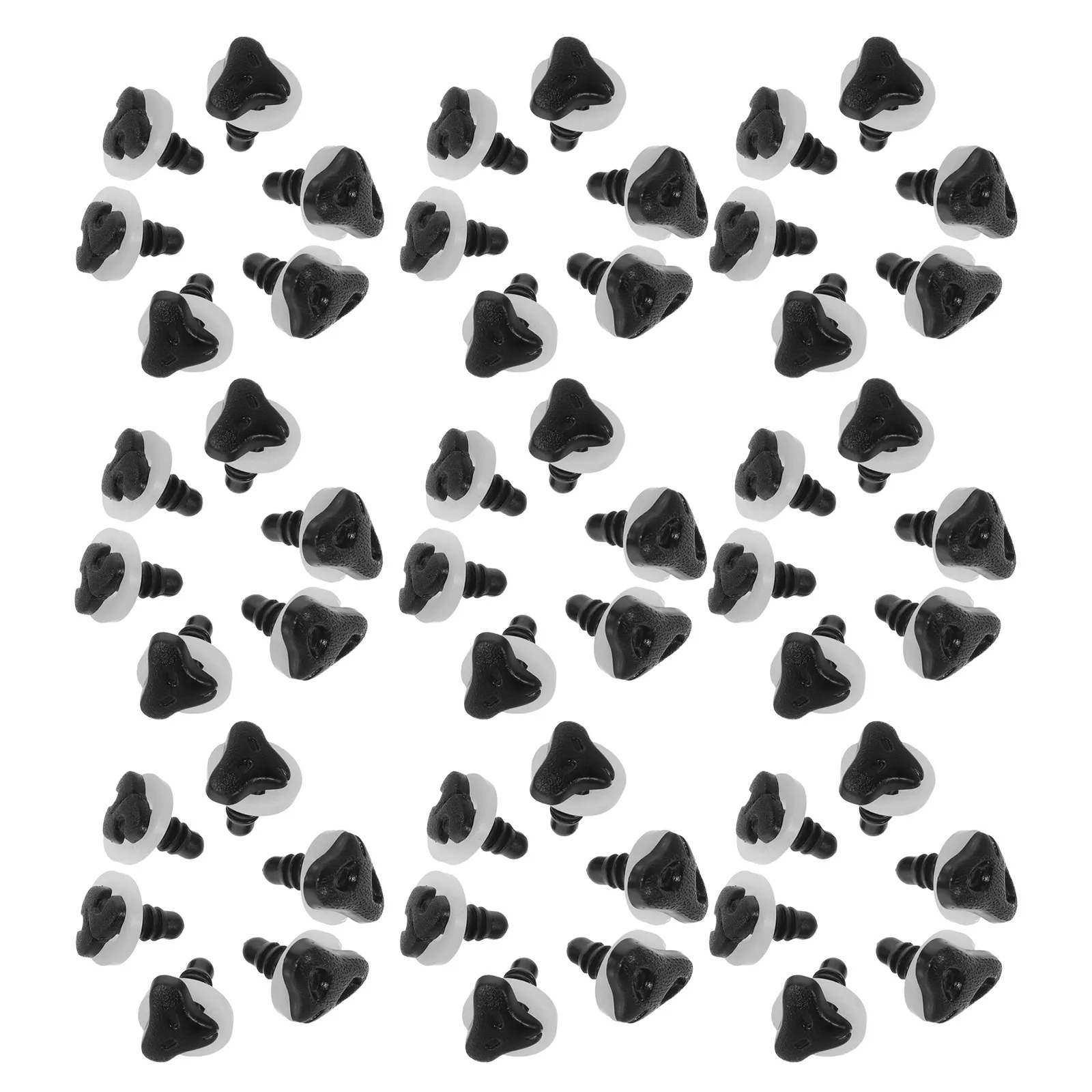 60Pcs Safety Nose for Stuffed Animals Plastic Craft Replacement 13Mm 15Mm 18Mm Universal Fit for DIY Crochet Bear Cat Fox Puppet