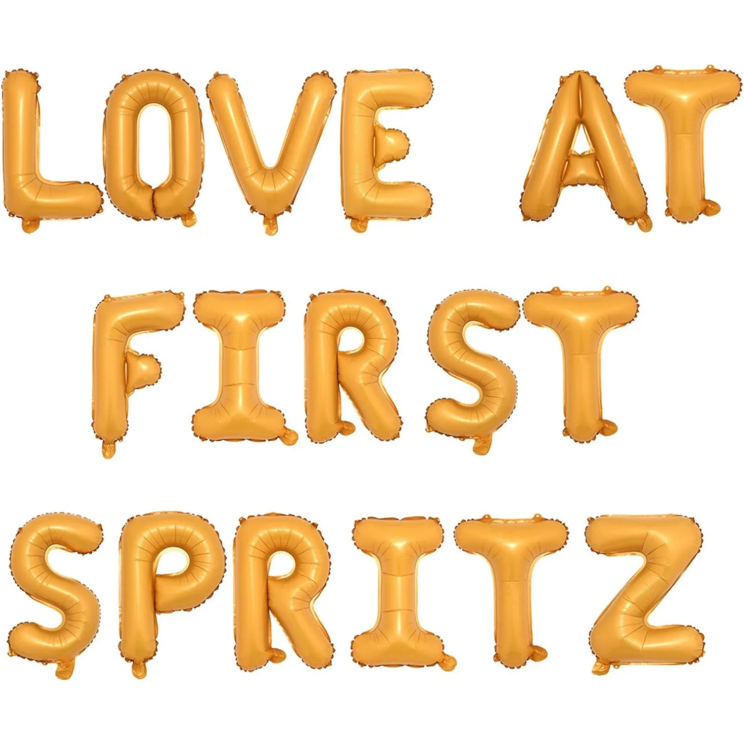 Kreat4joy Love At First Spritz Balloon Banner Orange Cocktail Bridal Shower Decorations Bar Citrus Mimosa Bachelorette Supplies