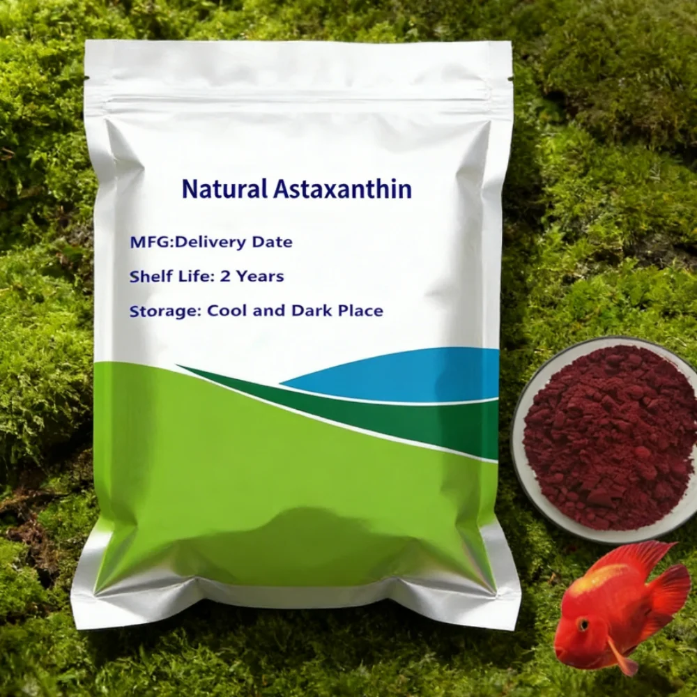 Natural Haematococcus Astaxanthin CAS 472-61-7 – Fish Feed Additive FDA Compliant​