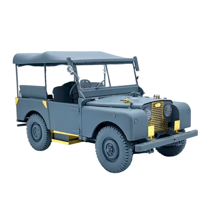 Gecko modelo 35gm0078 1/35 britânico fv18001 mk.2 4x4 jeep kit de modelo de montagem periférica militar colecionáveis de mesa