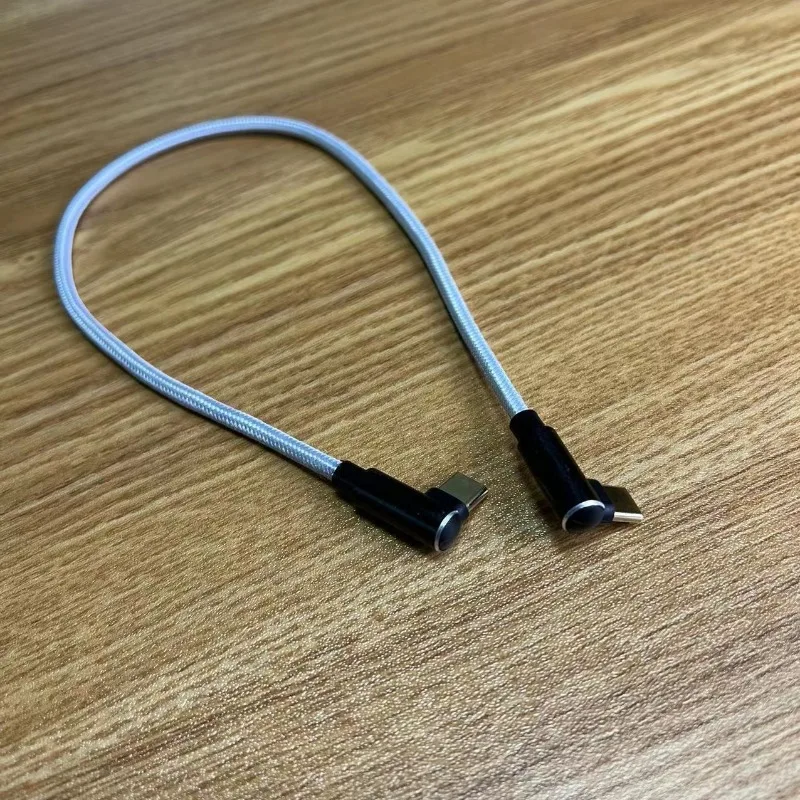 

Dual tpyec data cable Dual elbow male-to-male PD fast charging