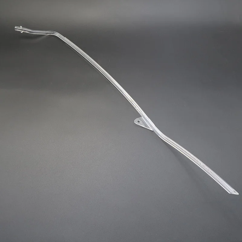 Car DRL Light Guide Strip White Light For Skoda Octavia Ballast Module Headlight Kit 2018-2022 Angel Eye Daytime Running Lights