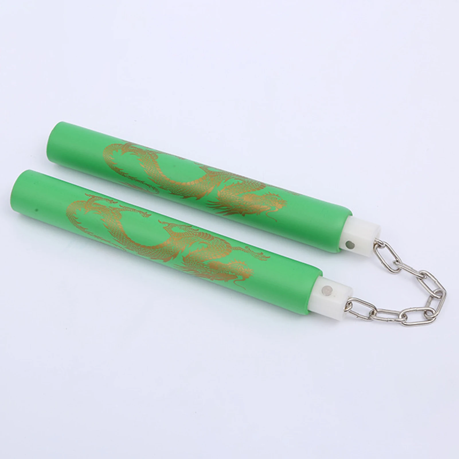 Martial Arts Practice Safe Foam Rubber Training Nunchucks for Indoor or Outdoor Exercises