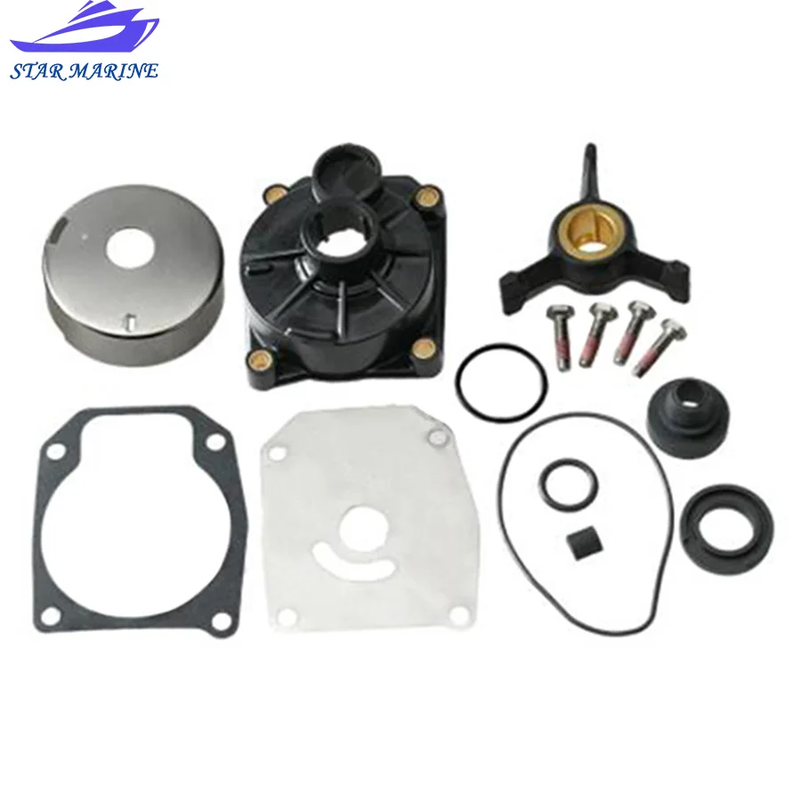 438592 Water Pump Impeller Repair Kit For Johnson Evinrude OMC 28 35 40 48 50 HP Outboard 438592 433548 433549