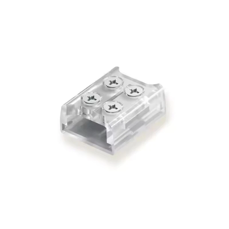 LED solderless light strip connector 24V/5A 2P L T-type With Screw Fixing 8/10mm For LED Strip Single Color COB IP20