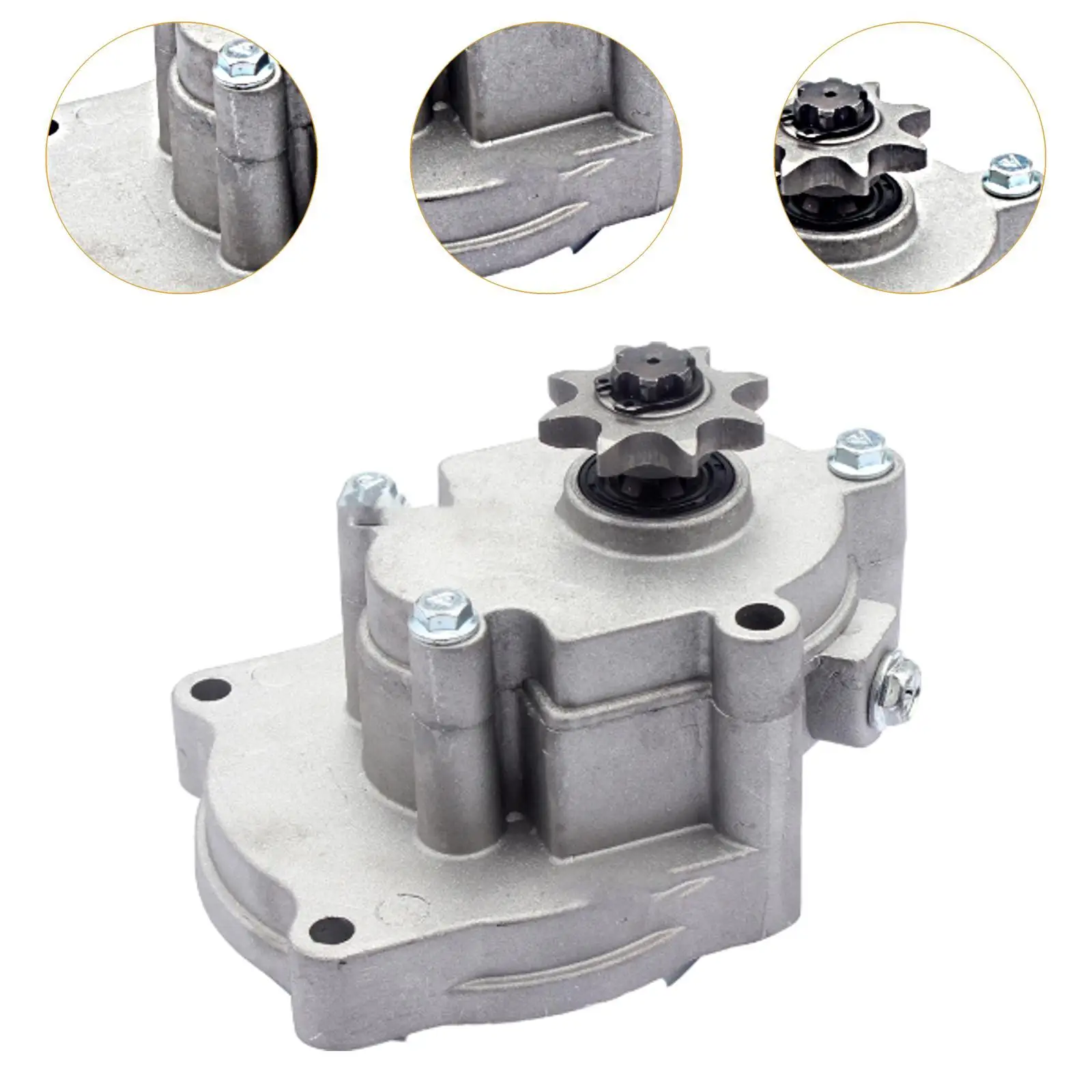 علبة تروس ناقل الحركة 8T Gear Metal 420 سلسلة لتعديل الدراجة الصغيرة #5