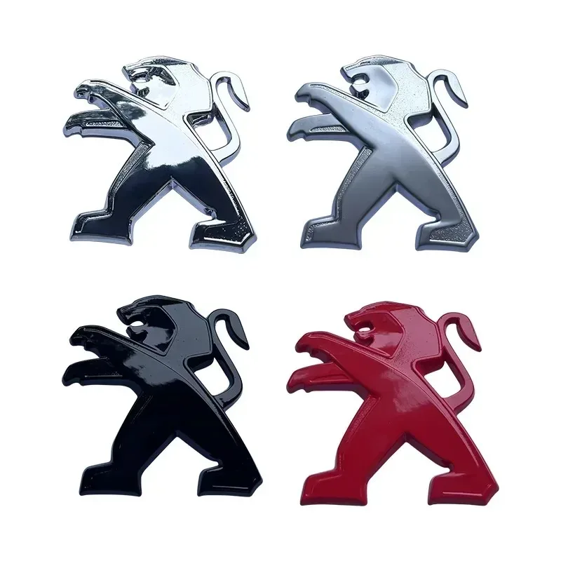 

Наклейка-эмблема на переднюю и заднюю часть автомобиля для Peugeot 406, 405, 205, 3008, 206, 5008, 308, 208, 408, 508, 407, 107, 307, металлический значок на багажник