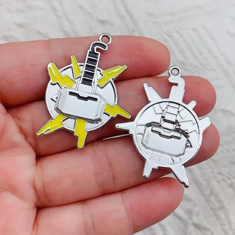 10PCS Cartoon Cartoon Character Charm Jewelry Enamel Necklace Earrings Pendant Diy Necklace Bracelet Charm