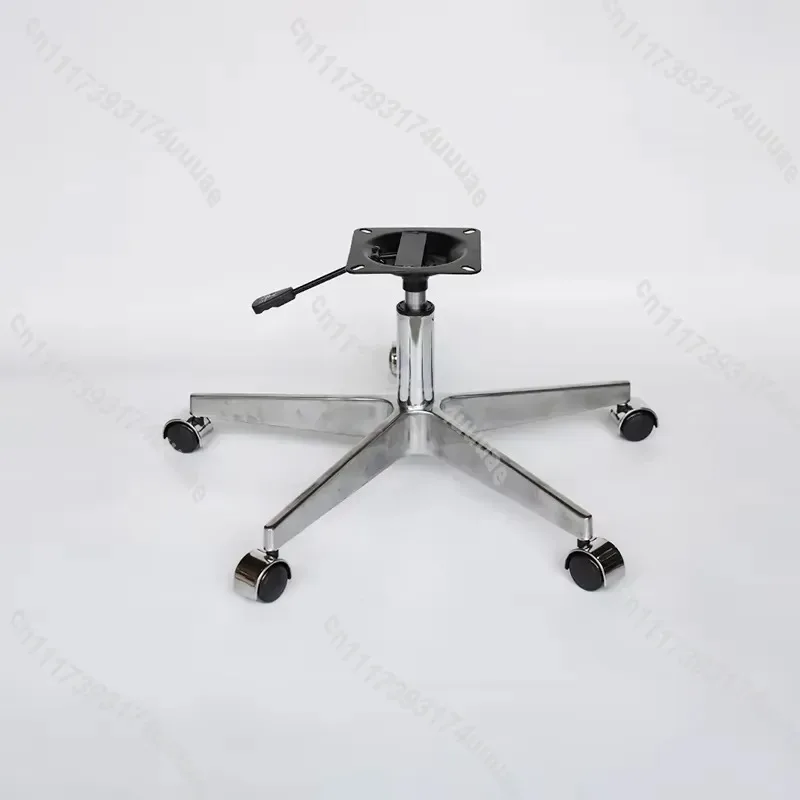 Heavy Duty Aluminum Alloy 5 Star Swivel Chair Base Thickened Metal Foot Replacement for Computer Office Gaming Chair Chassis