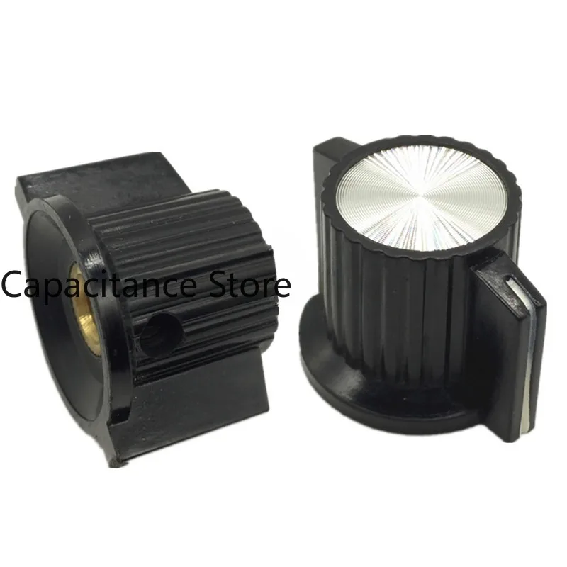 5PCS High-quality potentiometer knob KDJ32-20-6 diameter 32MM height 20MM inner hole  6MM with RV24.