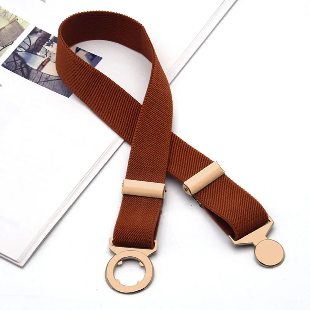 Регулируемые эластичные ремни для подростков, пояс с противоположной пряжкой