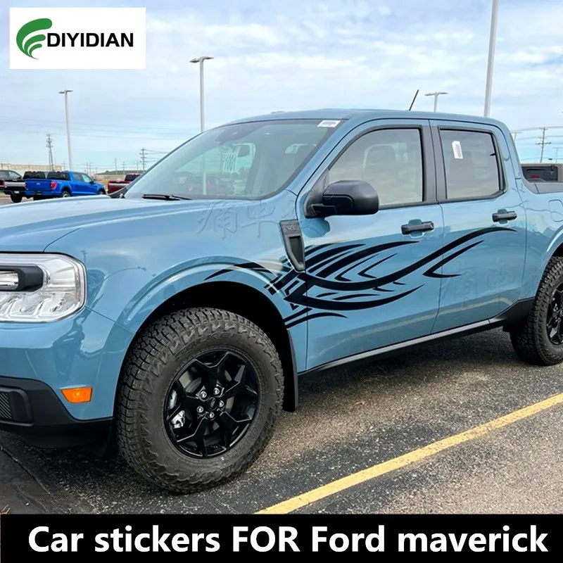 New Car Stickers FOR Ford maverick Body Exterior Decoration Sports Fashion Decal Applique Film accessories