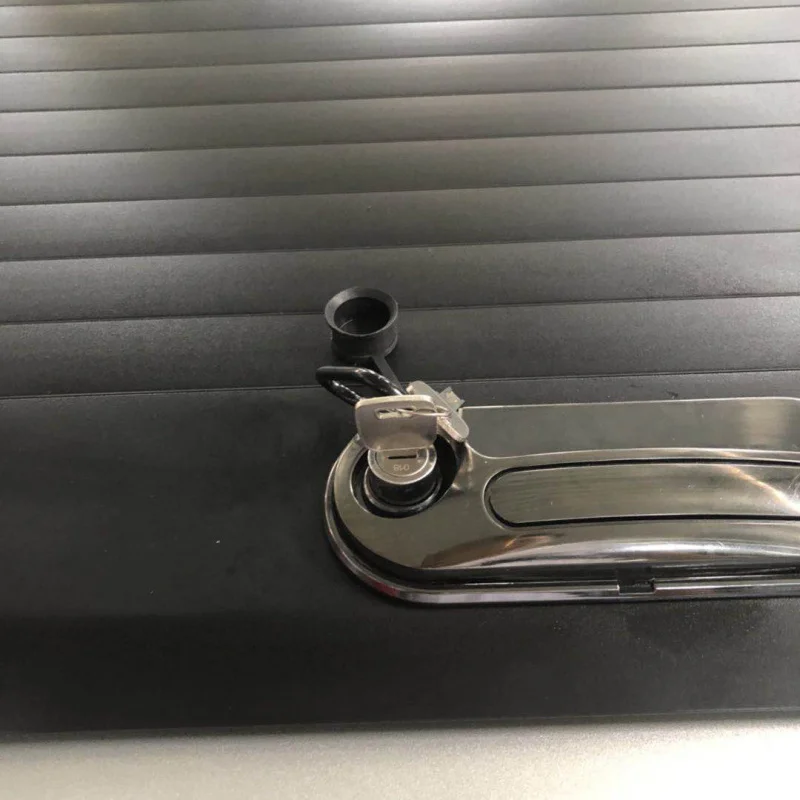 High Quality New Retractable Aluminum Roller Shutter Lid Tonneau Cover for Ranger T6 T7 T8 T9 Wildtrak XLT Pickup Truck