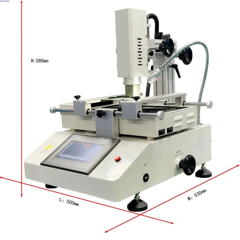 LV-05 Hot Air Soldering Station 3 Zones BGA Rework Solder Station 200V  for Laptop Computer Repair Machine Customized