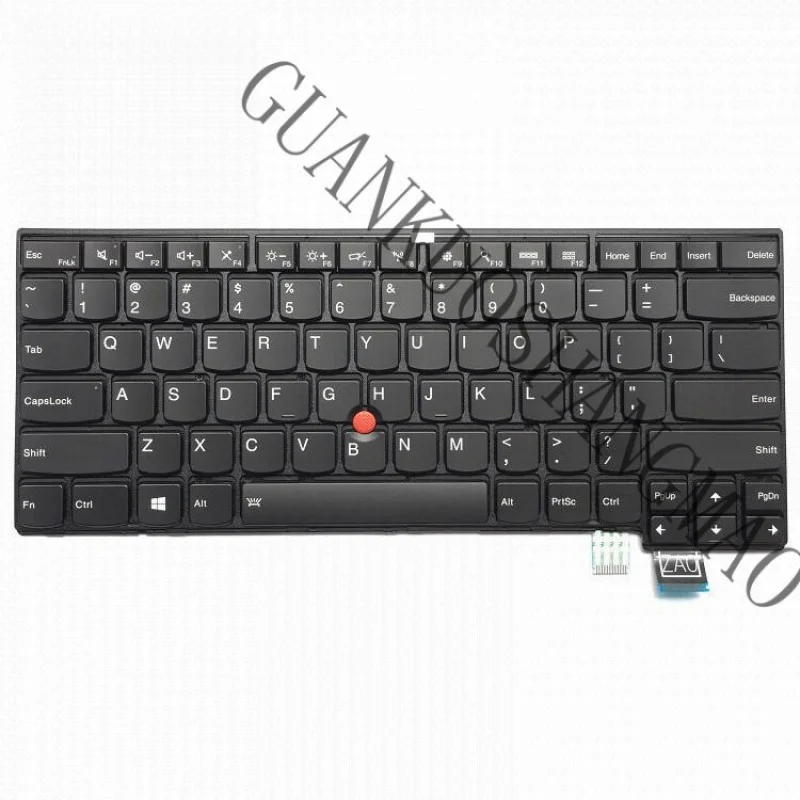 HJY... For Lenovo ThinkPad T460S T470S ThinkPad 13 FRU P/N:00PA534 00PA452 With TrackPoint Red Pointer