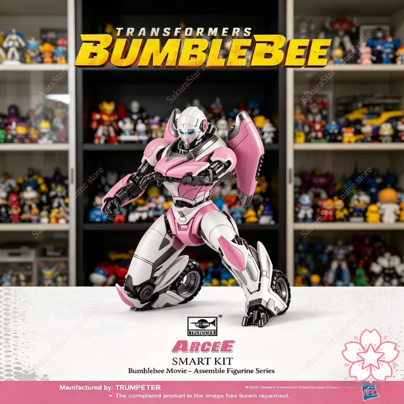 【In Stock】Trumpeter Transformers Movie Series Optimus Prime Arcee Wheeljack Blitzwing Bumblebee Cliffjumper Starscream Figure