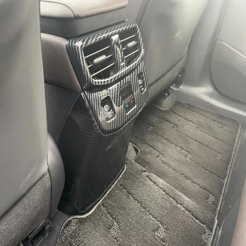 For Lexus RX 350h 450h 500h 2023 2024 carbonfiber Window Switch Rear Seat Air Condition Gear Shift Panel steering wheel Cover