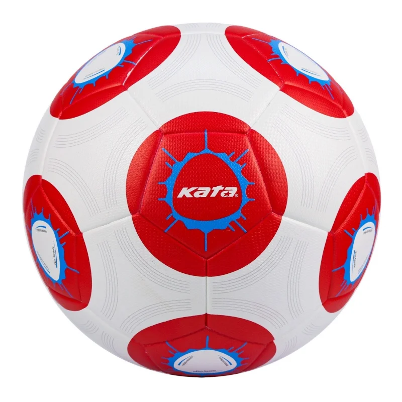 Penjualan Langsung Pabrik Aiju Logo Kustom Ukuran 5 Bola Sepak Latihan Desain Baru Kulit PU Bola Sepak Untuk Remaja Dan Dewasa