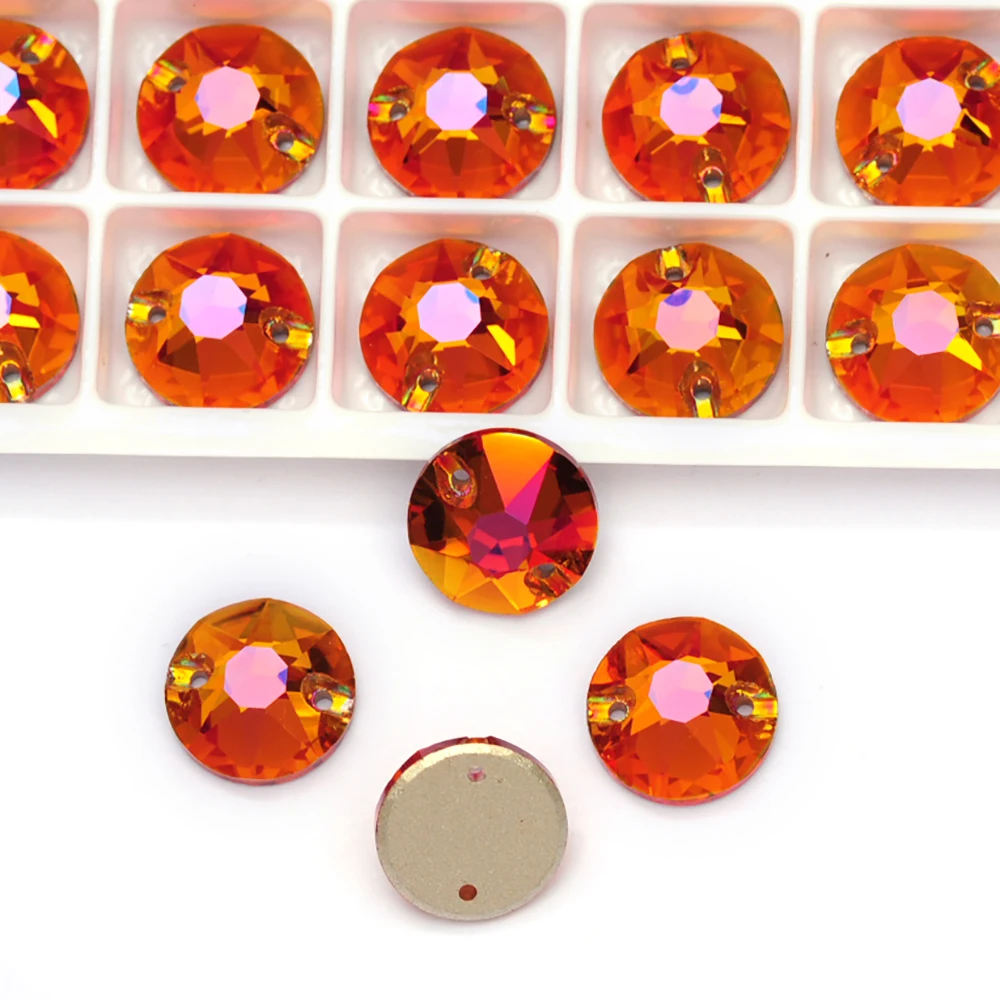 Astral Pink Xirius Shaped Crystal Stones K9 Glass Flatback Rhinestones for Sewing on Garments Clothes Bags Shoes Dresses