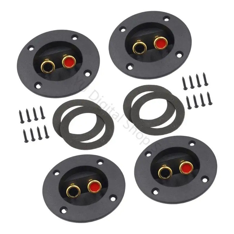 96BA 75 mm runder Gehäuse-Lautsprecherbecher mit positivem negativem Drahtpfosten-Design – Detail 8