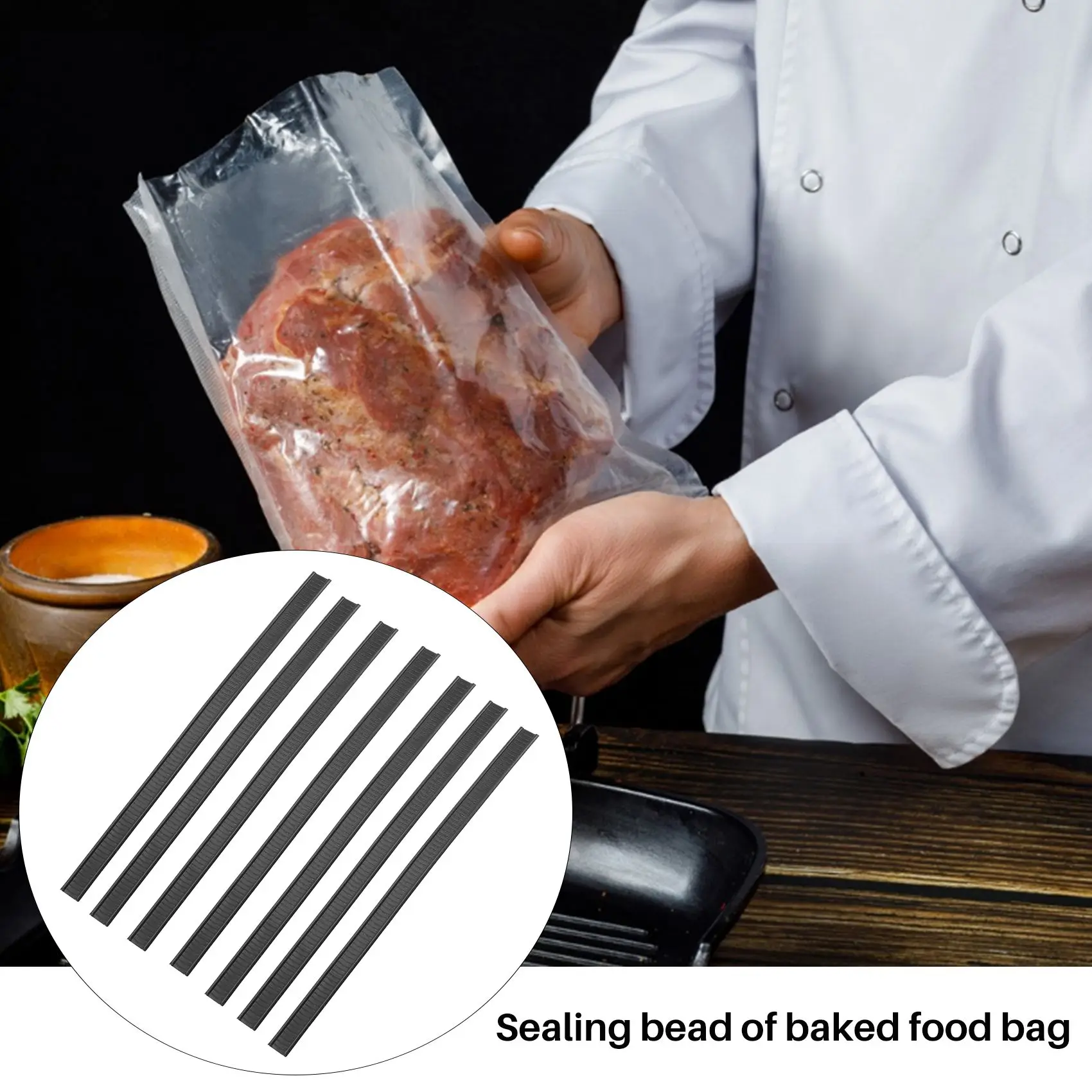 100 Peel and Stick Tin Ties, Wire Bendable, Coffee Bag Ties Sealing Bead of Baked Food Bag 5.5 inch-Black HOT