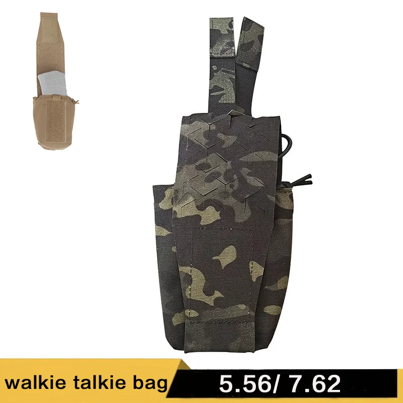 

Тактическая сумка для рации SPUD, многофункциональная сумка для радиостанции, военная нагрудная сумка для магазинов, органайзер для страйкбола и охоты, система Molle