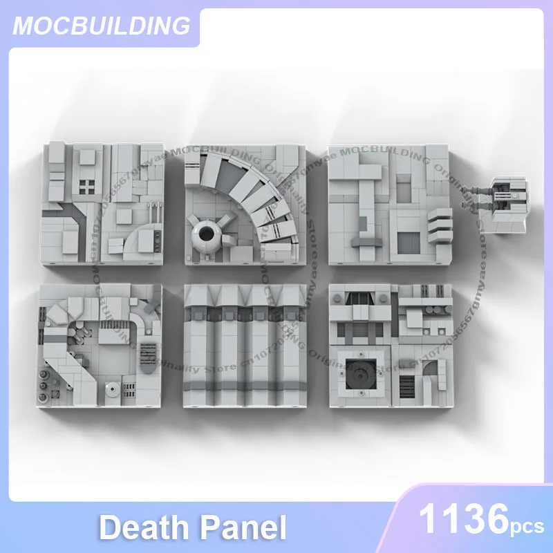 Death Panels Model MOC Building Blocks DIY Assemble Bricks Space Architecture Creative Collection Display Toys Gifts 1136PCS