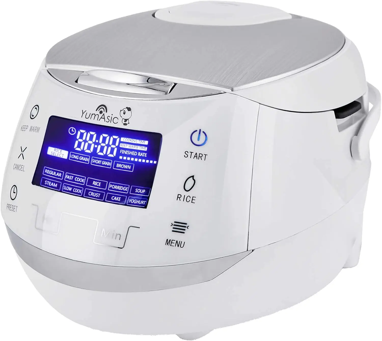 

Asia Sakura Rice Cooker with Ceramic Bowl and Advanced Fuzzy Logic (8 Cup, 1.5 Litre) 6 Rice Cook Functions, 6 Multicook Fun