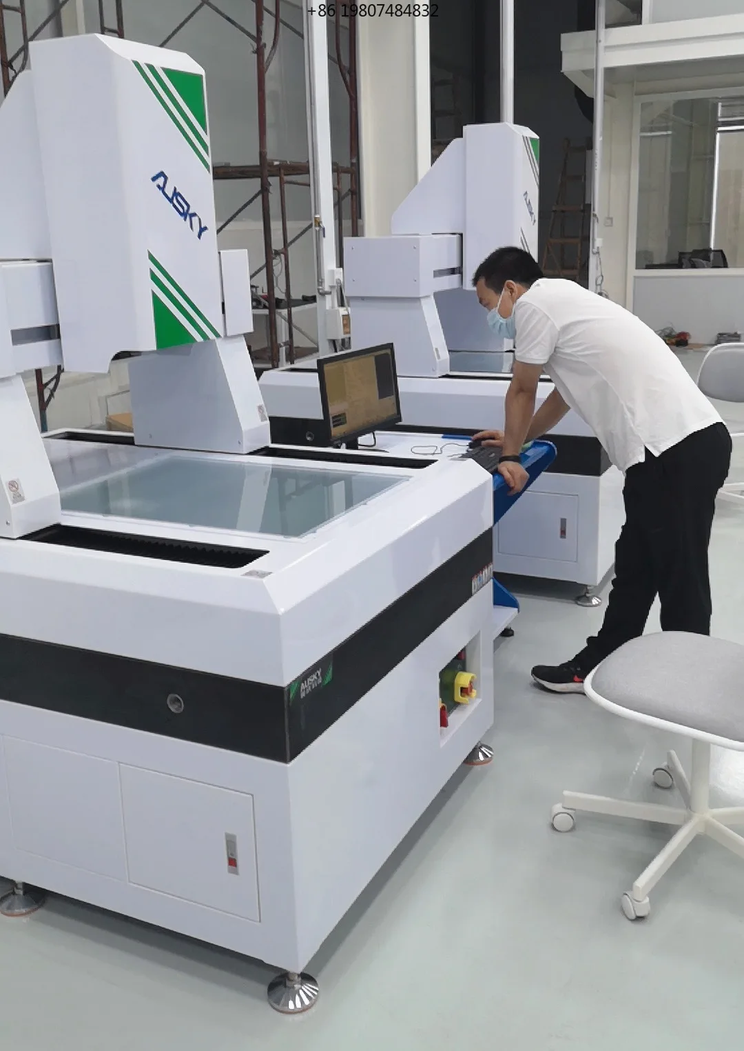 Aliexpress Hot Sale AMH540 Granite CNC Coordinate Measuring Machine, Vision Tech for Form Position Tolerance