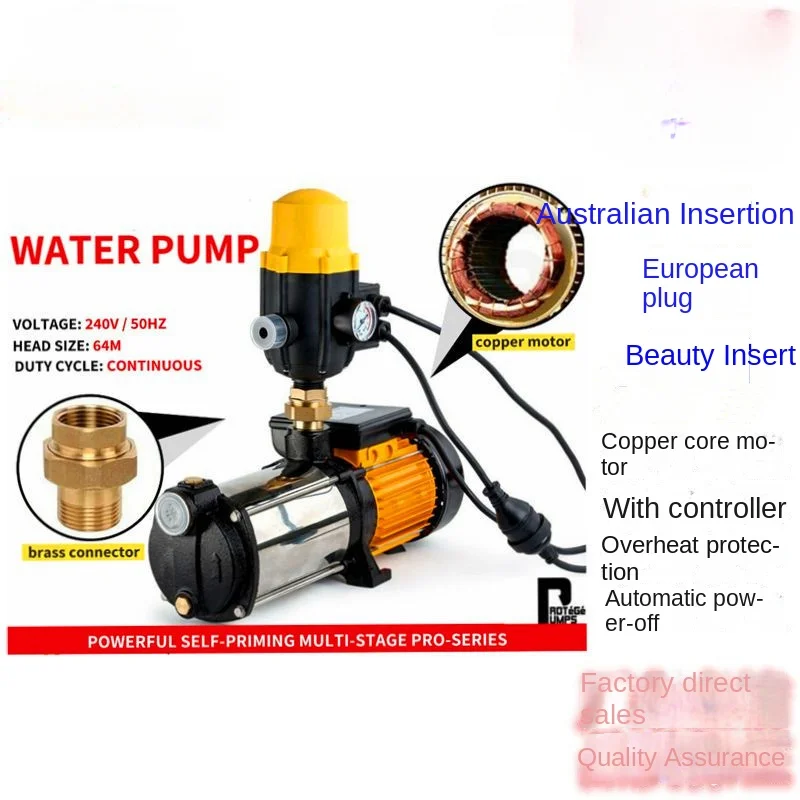 

Stainless steel screw self-priming pump household agricultural irrigation pump
