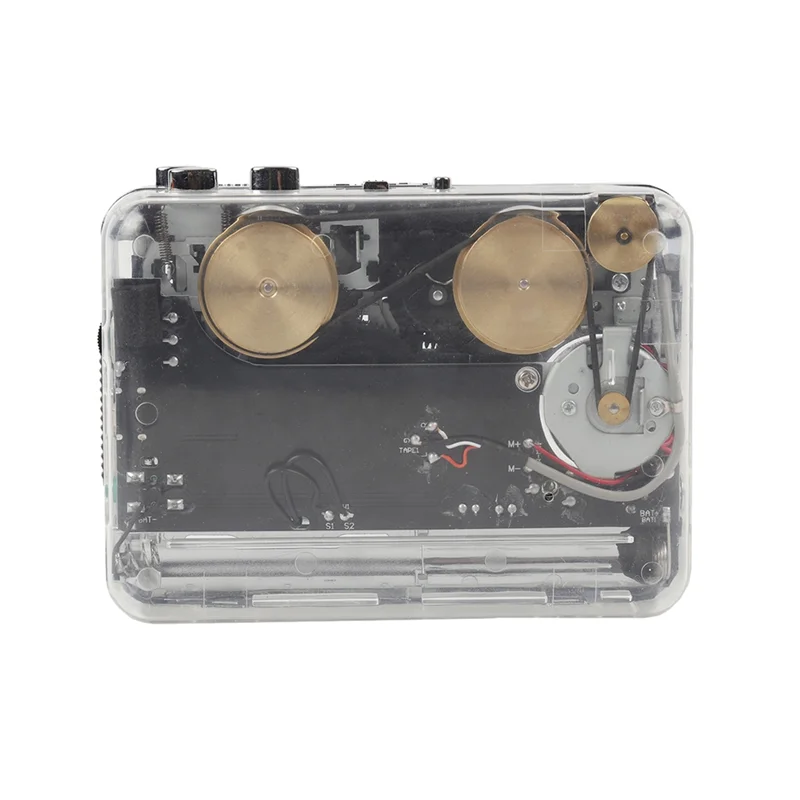B27B Portable Cassette Player Tape To MP3 Conversion Recorder USB Type C To USB Converter Audio Music Player