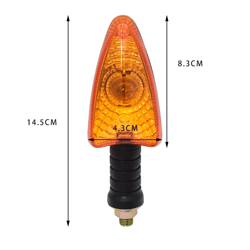 

Decorative Motorcycle Signal Turning Lights for Honda Suzuki Loncin Sanlg Haojue CB125 DY150 CG250 LX125/150 Modified Indicator