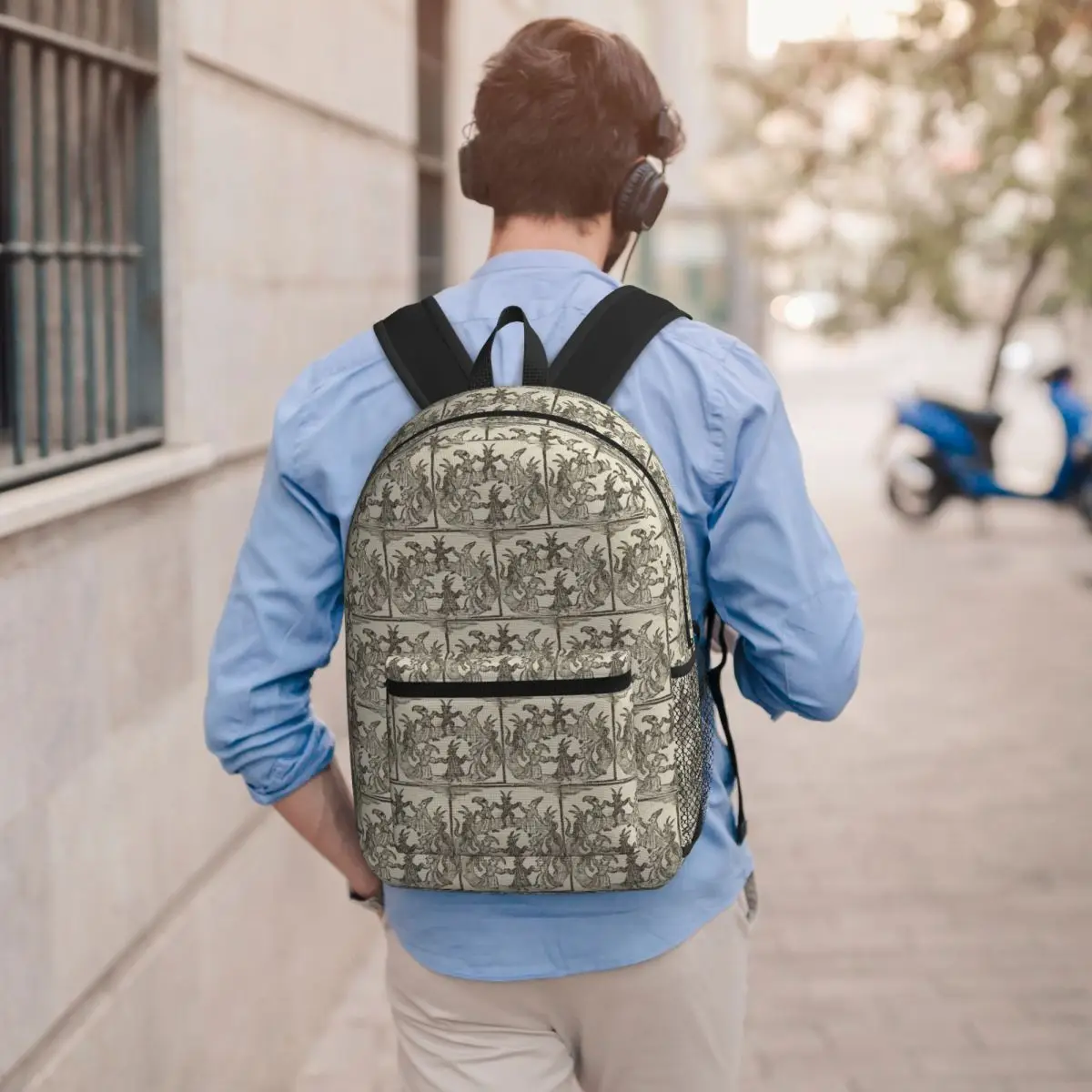 Witches Circle Dance Backpack Boys Girls BookBag Children School Bag Computer Shoulder Bags for Men Women