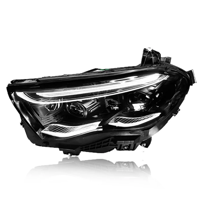 W214用SXLLアップグレードマトリックスレーザーヘッドランプ、マルチビームライトヘッドランプアクセサリーXT改良W214発光ダイオードヘッド