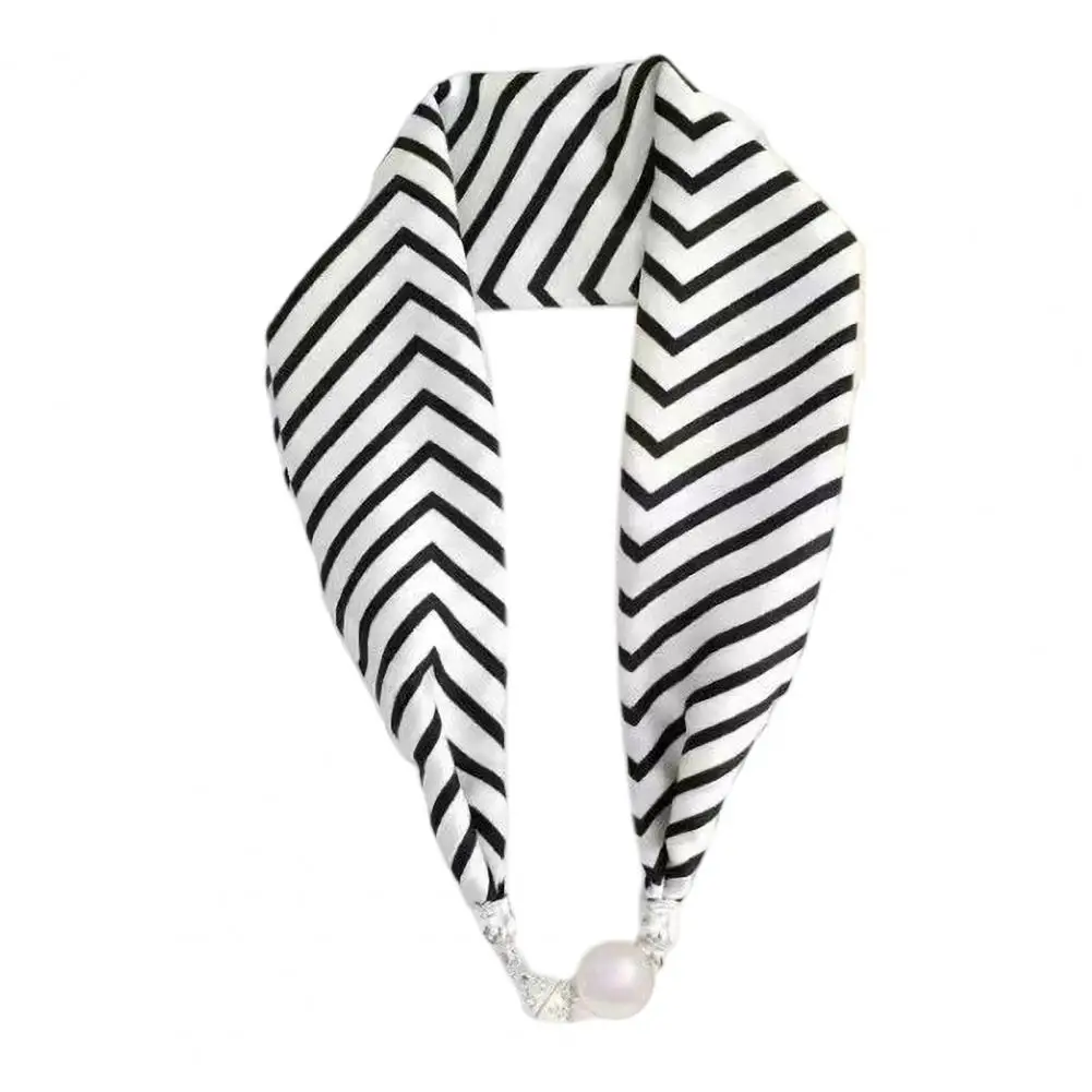 2024 NEW Fashion Magnetic Buckle Scarf headband for women\'s spring and summer neck protection