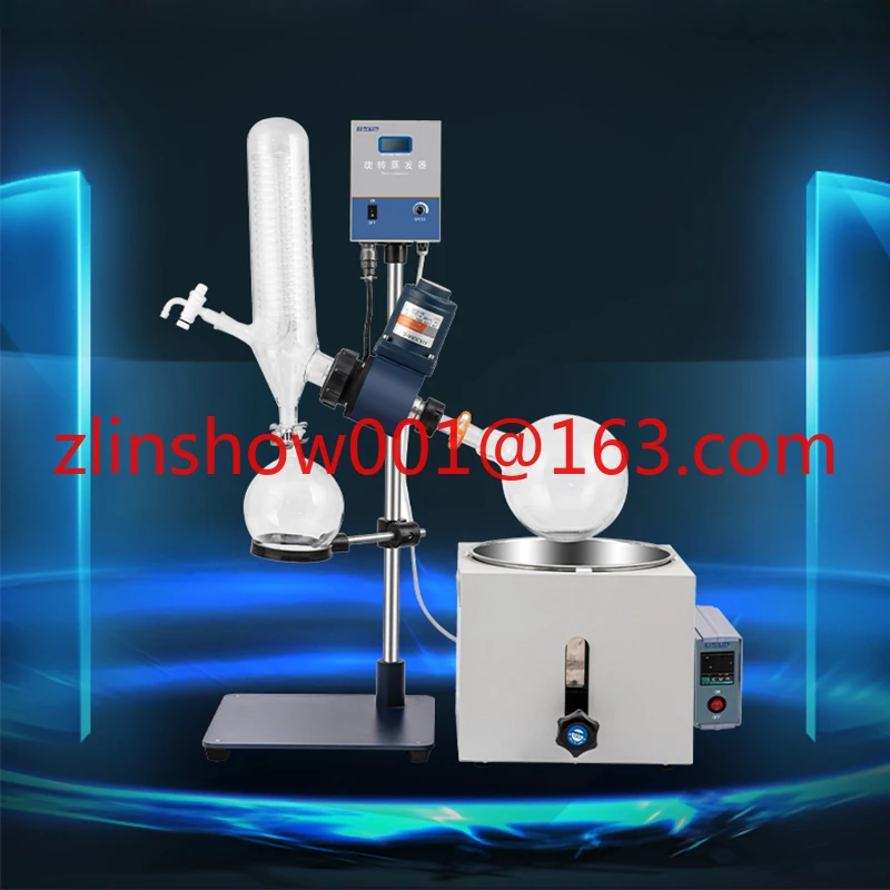 

Lab-scale Rotary Evaporator Rotavapor Glass Distillation System with Rotation Evaporation