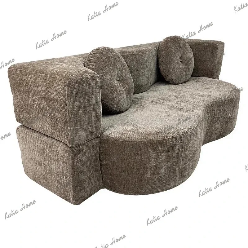 Factory Direct Nordic Modern Italian Couch Minimalist Bed Sleep Lounge Vacuum Package Sofa Compressed Foldable Sofa Wohnzimmer F