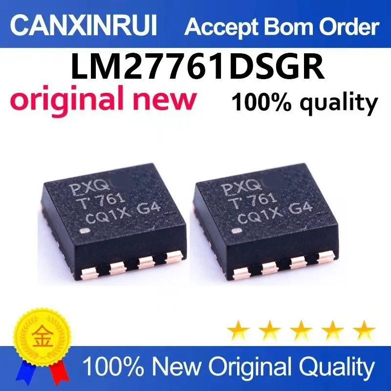 （5pcs-10pcs）Brand new original LM27761DSGR WSON-8 low-noise stabilized inverter chip