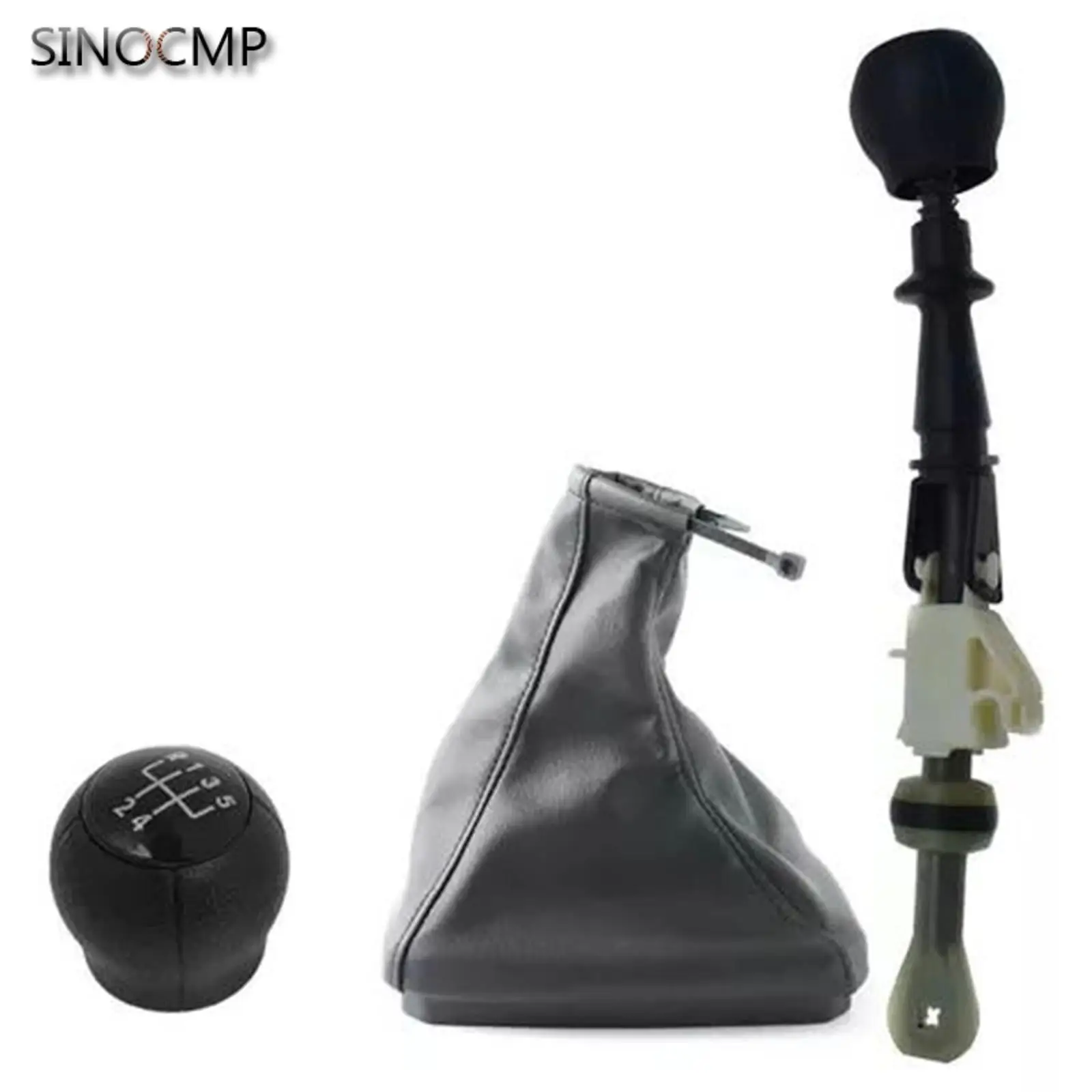 

5 Speed Gear Lever With Lining & Knob Gear Shifter Knob Gaiter Stick Head 93382834 For CHEVROLET CHEVY 1.6 1996-2012 Car Parts