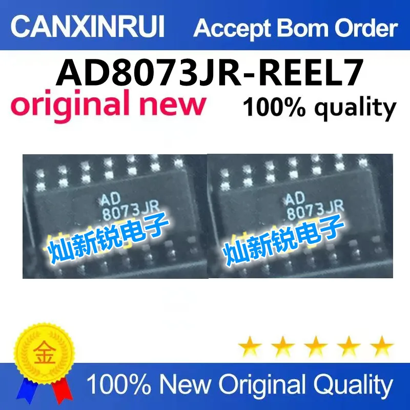 

New original AD8073JR-REEL7 14-SOIC video amplifier